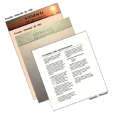 Vitnem&aring;l for Grunnskolen Bokm&aring;l Bl 1760